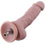 6.9&quotSilicone Dildo for Hismith Sex Machine with Quick Air Connector, 5.3" Insertable Length,Small Size