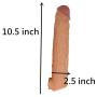 Amazing Performance Extender Enlargement, 10.5 Inch Skin Extra Large 5" for Male