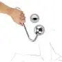 Sexbaby Steel Stainless Anal Hook Sex Toys Single Ball with 2 Balls for Replace Anal Butt Sex Massager for Lover, Bondage Unisex Rope Hook Sex Tool Steel Anal Plug Sexbaby Steel Stainless Anal Hook Sex Toys Single Ball with 2 Balls for Replace Anal Butt Sex Massager for Lover, Bondage Unisex Rope Hook Sex Tool Steel Anal Plug