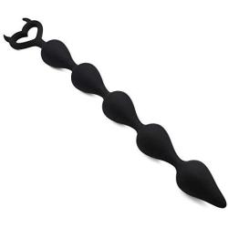 Xuetaimeigu Silicone Pull Beads ǎnal Plug, clǐtoris Stimulation Toys, Men and Women Training Integrated Human Products