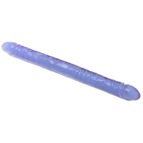 California Exotics Veined Double Dildo, Reflective Gel, 18 Inches California Exotics Veined Double Dildo, Reflective Gel, 18 Inches