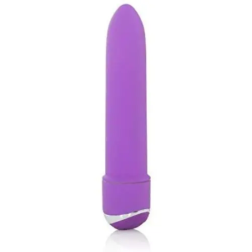 CalExotics 7-Function Classic Chic Mini Vibrator - Waterproof Sex Toys for Couples - Adult Vibe G Spot Massager - Purple