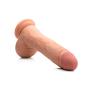 Usa Cocks Ultra Real Dual Layer Suction Cup Dildo, Medium Skin Tone, 10 Inch