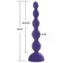 Fetish Anales Butte Plug T-Shirt Anales Trainer Massage Toy with 10 Frequency Vib- 3 Motor - Anales Beads Silicone Trainer Fun Toys for Beginners Purple by Dwoon