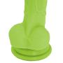 Lickerlish Tripp 6.2" Premium Silicone Dildo Neon Green with Suction Cup, 0.4 Pound