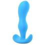 Doc Johnson Mood - Naughty 2 - Silicone Anal Plug - Extra Large - 6.0 in. Long and 1.5 in. Wide - Tapered Base for Comfort Between The Cheeks - Extra Large - Blue