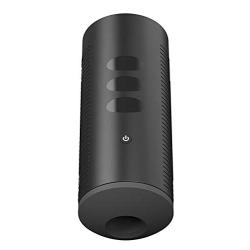 Kiiroo - Titan The Experience Interactive Vibrating Stroker Black Male Masturbator Sex Toy for Man