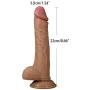 Hehelen 12 Modes Waterproof Silicone Big Realistic Dîd-Los with S-uction Cup for Women Men Beginners