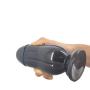 Romi Prostate Stimulating Anal Toy Compatible Dildo or Butt Plug Designed to Provide a Full Feeling (Black)