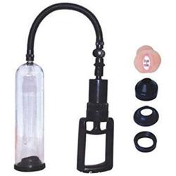 Mens Power Beginner Vacuum Pump Pênis Extender Stretcher Enhancer Enlarger for Men + Gift