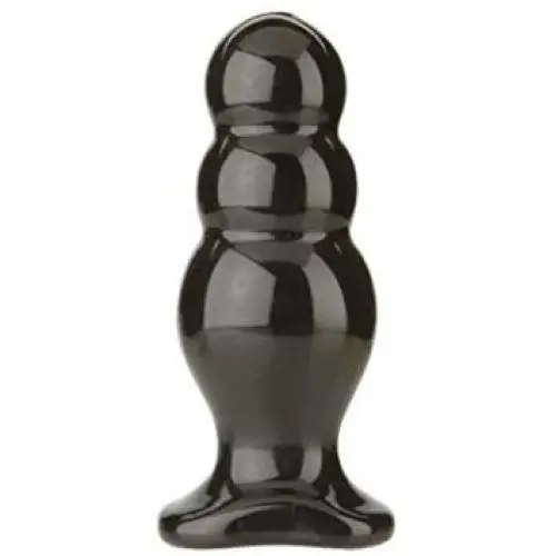 Doc Johnson Titanmen - Master Tool #4 - Triple Ripple Plug - 6.6 in. Long and 2.6 in. Wide - Prostate Stimulating Anal Toy - Butt Plug Doc Johnson Titanmen - Master Tool #4 - Triple Ripple Plug - 6.6 in. Long and 2.6 in. Wide - Prostate Stimulating Anal Toy - Butt Plug