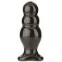 Doc Johnson Titanmen - Master Tool #4 - Triple Ripple Plug - 6.6 in. Long and 2.6 in. Wide - Prostate Stimulating Anal Toy - Butt Plug