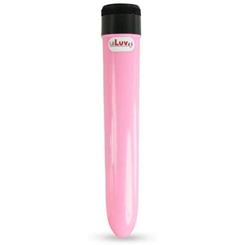 Simple Vibrating Dildo LeLuv Multispeed LeLuv Smooth Pink