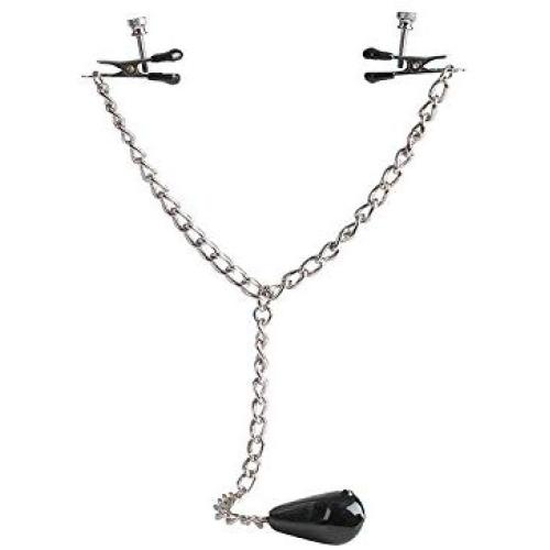 California Exotic Novelties Nipple Clamps, Weighted