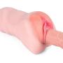 Male Masturbators Sex Toys, Diana Pocket Pussy 3D Realistic Vagina Masturbator Adult Toys Close-Ended Stroker Built-in Cock Ring Sexual Exerciser for Man Masturbation