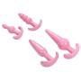 Sexy Toys 4PCS Anal Plug Set Medical Silicone Sensuality Anal Toys