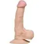 Reusable Toy Lifelike Artifical Flexible Ðî.ldɔs with Suction Cup for Woman Silica Gel Massaging 6 inch (Color : Flesh)