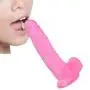 8 Inch Realistic Massager Toys Lifelike Dîldɔ with Suction Cup for Women 8 Inch Realistic Massager Toys Lifelike Dîldɔ with Suction Cup for Women