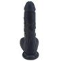 MXYLYM9 Strǎpǒn Dǒngs, Amazing Gifts Huge Strap Pants Massaging The Entire Body from The Feet to The Neck PVC+ Artificial Leather Pants (L:23cm, W: 5.5cm) Black