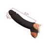 Extension Sleeve S^e*x Delayed Èjècûlàtíôn Èrèctíôn Enhanced Ability and Endurance, Soft and Comfortable - Black Extension Sleeve S^e*x Delayed Èjècûlàtíôn Èrèctíôn Enhanced Ability and Endurance, Soft and Comfortable - Black