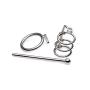 Master Series Gates of Hell Stainless Steel Adjustable Cum Through Sound Cage