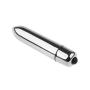 Vibrator, Oomph! Powerful WaterProof Single-speed Massager Mini Bullet Vibrator/Vibes Female Masturbation Toy (Silver)