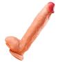 HYLHYL5-F Stràp ón Màssàgìng Wànd, Flesh 12 inch Realistic Thrusting and Rotation Toys for Women Powerful Big Head Massagers Body Waterproof Toy | Diameter 6cm/2.36iches