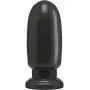 Doc Johnson American Bombshell - Shell Shock - Large - Vac-U-Lock and F Machine Compatible Dildo or Butt Plug - Gunmetal Grey