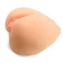 Sexy Realistic Ass and Pussy Male Masturbator - Ribbed Anal and Vagina Stroker - Sex Toy for Men (Natural)