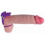 Frisky Throbbin Hopper Cock & Ball Ring with Vibrating Clit Stimulator