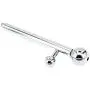 Eastern Delights 3.15 Inch Halberd Urethral Sounding Dilators Penis Stretcher Penis Plug, Cum-Through Hole