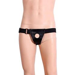 OJumer Ultra Elastic Strap on Harness & Open Front Hole for Massager - Adjustable Panties for Women Couples