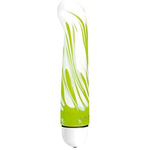 JoyDivision Joystick Works of Art Abstract, Green/White, 1 Ounce