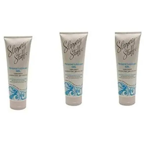 Slippery Stuff wUIXmZ Water-Based Longlasting Personal Lubricant Gel, 8 oz (3 Pack) Slippery Stuff wUIXmZ Water-Based Longlasting Personal Lubricant Gel, 8 oz (3 Pack)