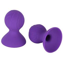 zdhoor Woman 2Pcs Silicone Nipple Sucker Breast Natural Massage Pump Enhancer Costume