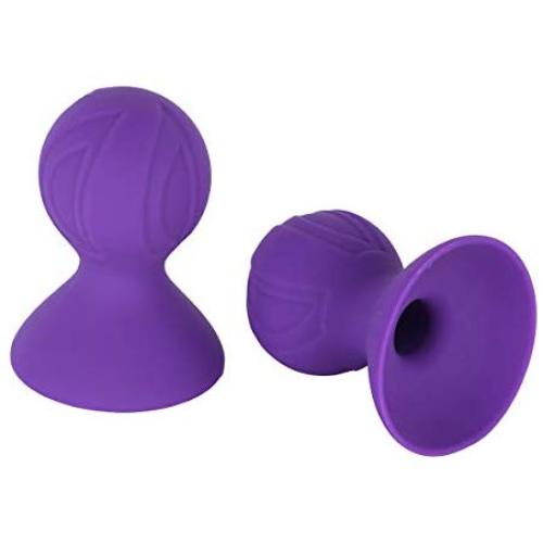 zdhoor Woman 2Pcs Silicone Nipple Sucker Breast Natural Massage Pump Enhancer Costume