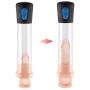 Realistic Men Couples Penísgrowth Pump Electric Vacuum Pump, Health Vacuum Air Pump Male Love Toy Confidential Delivery (Color : Black)