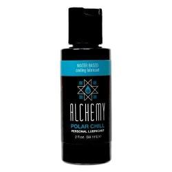 Alchemy Premium Personal Lubricant — 100% Discreet Packaging - Personal Lube 2oz Bottle (Polar Chill)