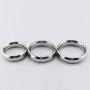 LLFX Stainless Steel Metal Cǒck Ring for Male Exercise Cǒck Ring Comfort and Safe Jeans (Size : L)