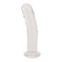 DiscountOne Crystal Realistic Big Pleasure Wand Dildo Sex Toy Massager, Clear