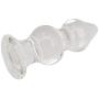 NewMaxer 5.5x1.9 Inch Large Glass Butt Plug G-spot Massager Crystal Anal Plug Butt Plug Anal Trainer Sex Toy
