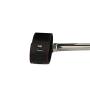 Punchline M Beauty Stainless Steel Spreader Bar Stainless Steel with Ankle Cuffs and Dildo/Anal Dildo, Torture Play BDSM Slave Fetish Sex Toys for Couples