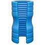 Doc Johnson OptiMALE™ - TRUSKYN™ Silicone Stroker - Ribbed - Blue