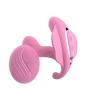 Lfcmf Remote Vibrator, Personal Vibrator 10 Different Vibrations Wearable Wireless Waterproof Rechargeable Massage for Female, Tshirt (Color : Pink)