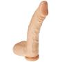 Nasswalk All American Whopper Curved Dong Waterproof, Flesh, 11 Inch