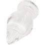 Huge Anal Butt Plug Glass Egg, Eastern Delights Elite Pleasure Wand Anal Sex Toy Trainer 34 oz