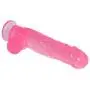 Full 11 Inch Real Silicone with Strong Cup - Pink - Lianyaoshi1.1 Full 11 Inch Real Silicone with Strong Cup - Pink - Lianyaoshi1.1
