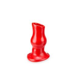 Oxballs Ox-Balls Hollow Butt Plug, Red, 209 Gram