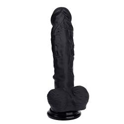 Giant Black Dillo Silicone Super Huge Silicone Massager