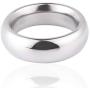 FST Silver Metal Stainless Steel Male Penis Cock Ring, 3 Size for Choose (5.0cm/2.0)